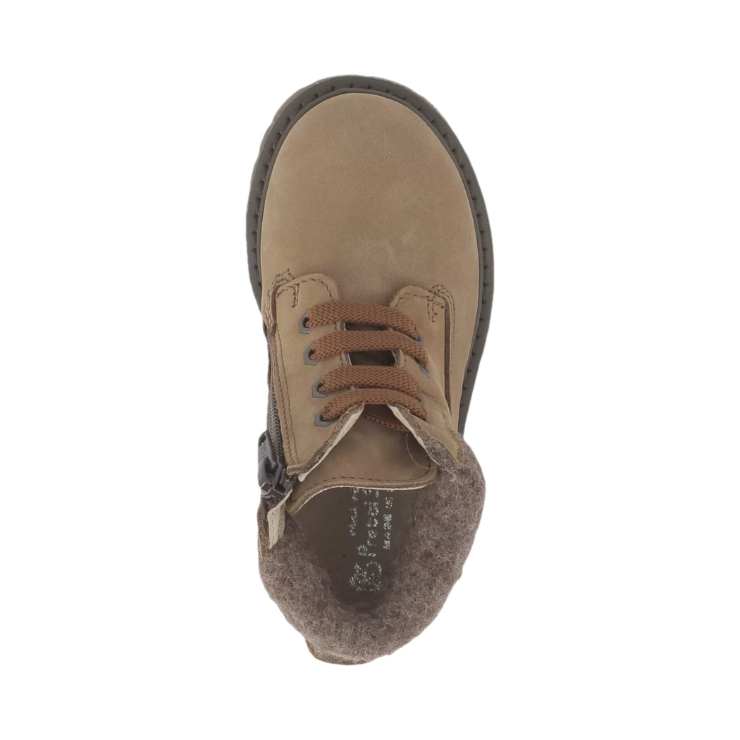 Image (6) de la chaussures Pretty Shoes - Bottines Cuir naturel / Cognac en Cuir nubuck