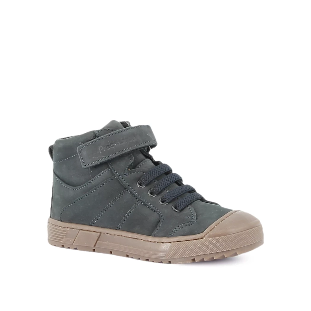 Image (1) de la chaussures Pretty Shoes - Bottines Bleu en Cuir nubuck