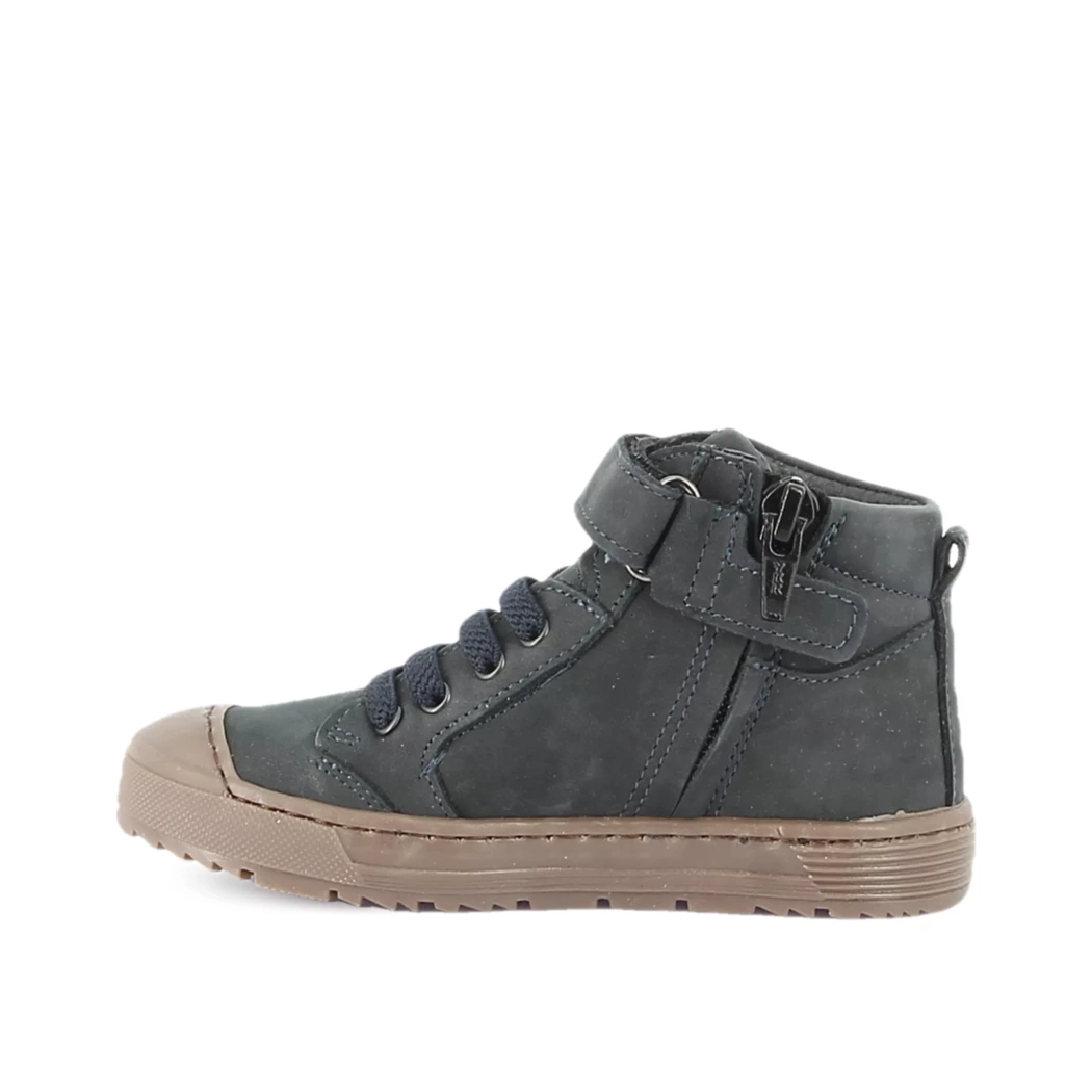 Image (4) de la chaussures Pretty Shoes - Bottines Bleu en Cuir nubuck