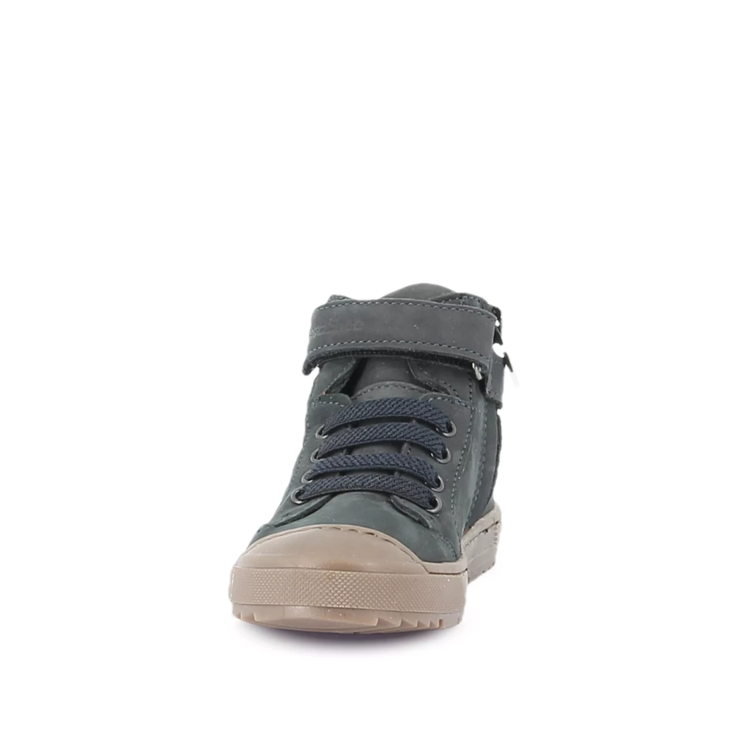 Image (5) de la chaussures Pretty Shoes - Bottines Bleu en Cuir nubuck