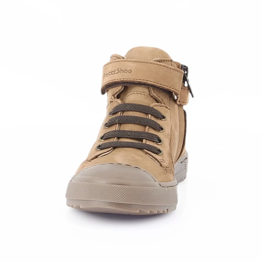 Image (5) de la chaussures Pretty Shoes - Bottines Cuir naturel / Cognac en Cuir nubuck