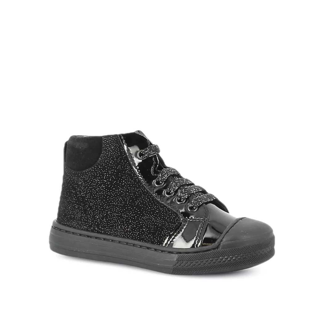 Image (1) de la chaussures Pretty Shoes - Bottines Noir en Cuir vernis