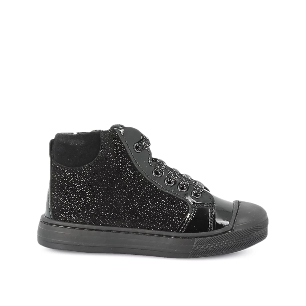 Image (2) de la chaussures Pretty Shoes - Bottines Noir en Cuir vernis