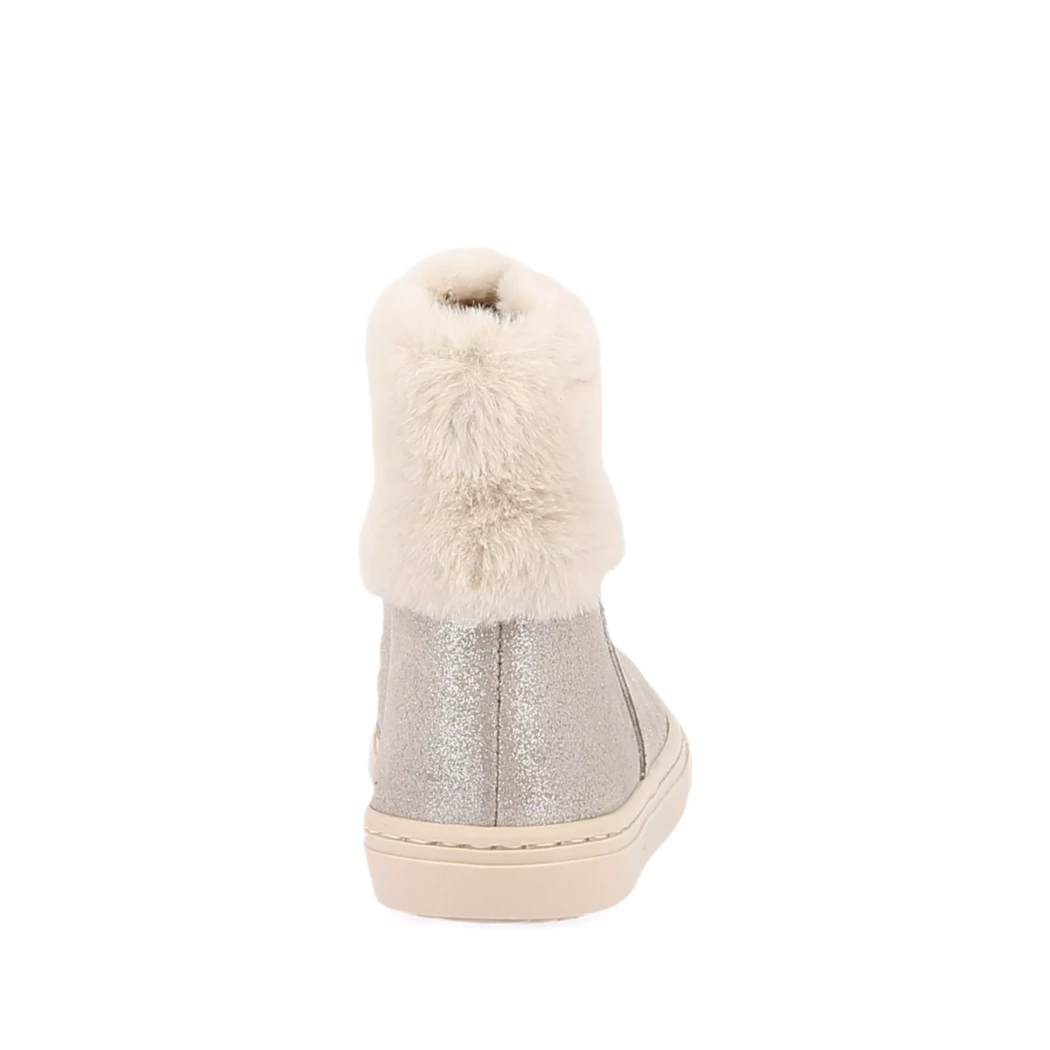 Image (3) de la chaussures Pretty Shoes - Boots Or / Bronze / Platine en Cuir nubuck