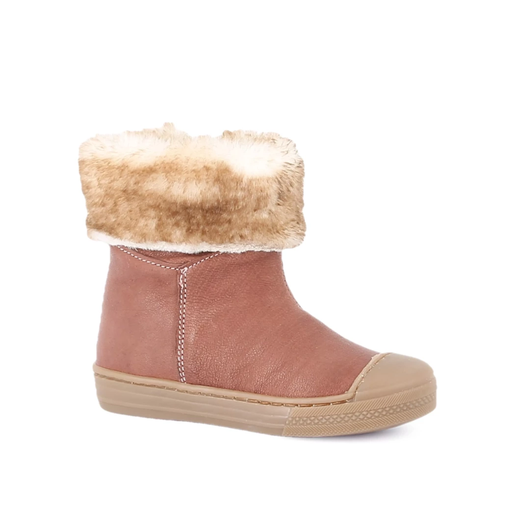 Image (1) de la chaussures Pretty Shoes - Boots Rose en Cuir nubuck