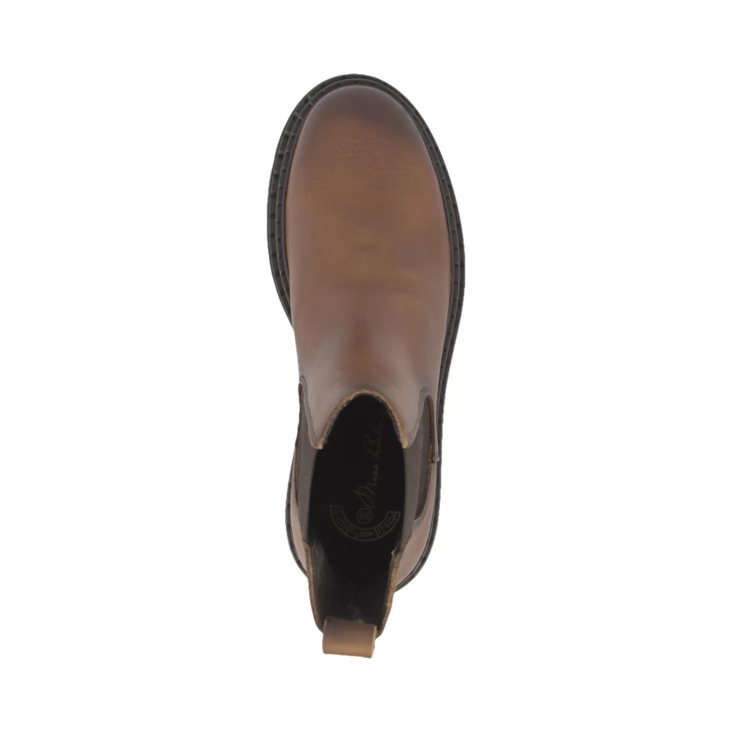 Image (6) de la chaussures Miss Boho - Boots Cuir naturel / Cognac en Cuir