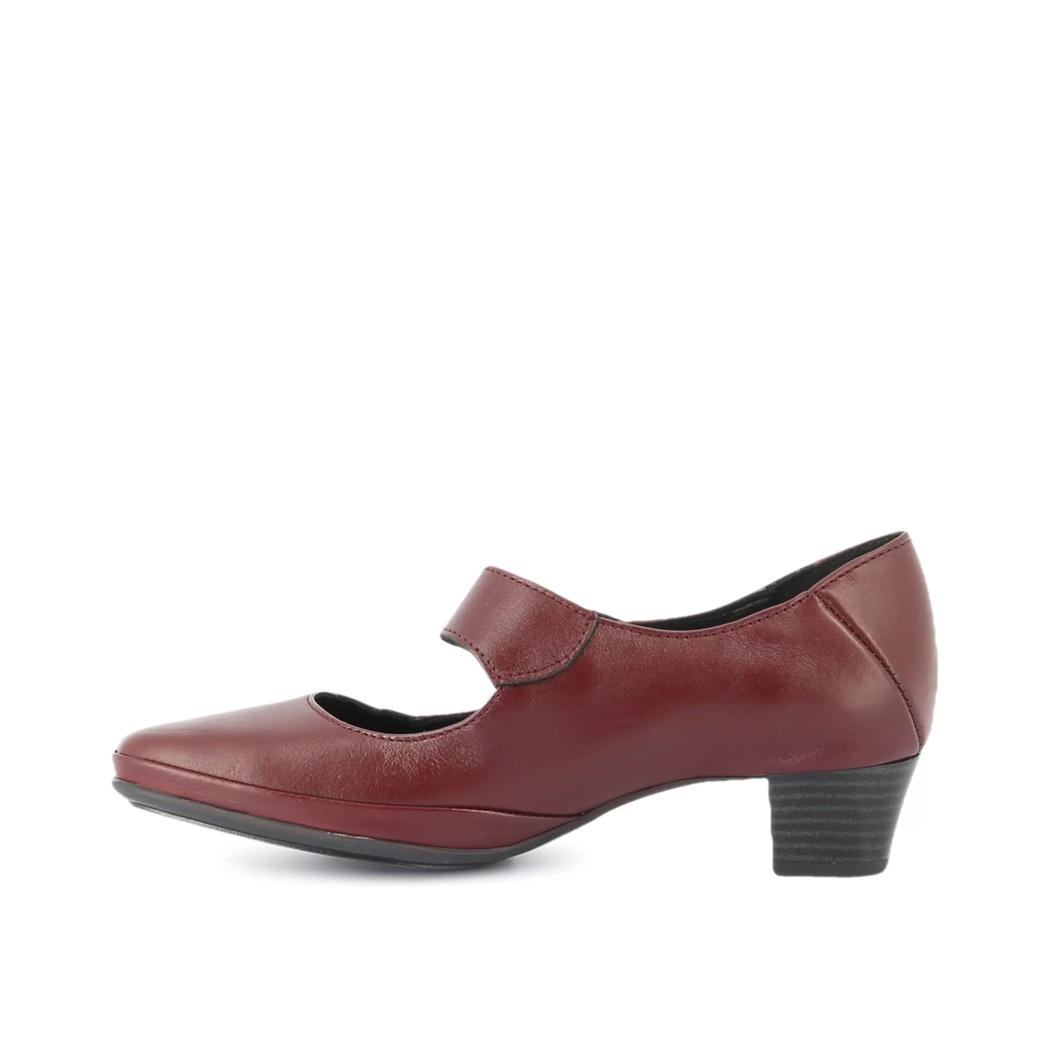 Image (4) de la chaussures Kiarflex - Escarpins Bordeaux en Cuir