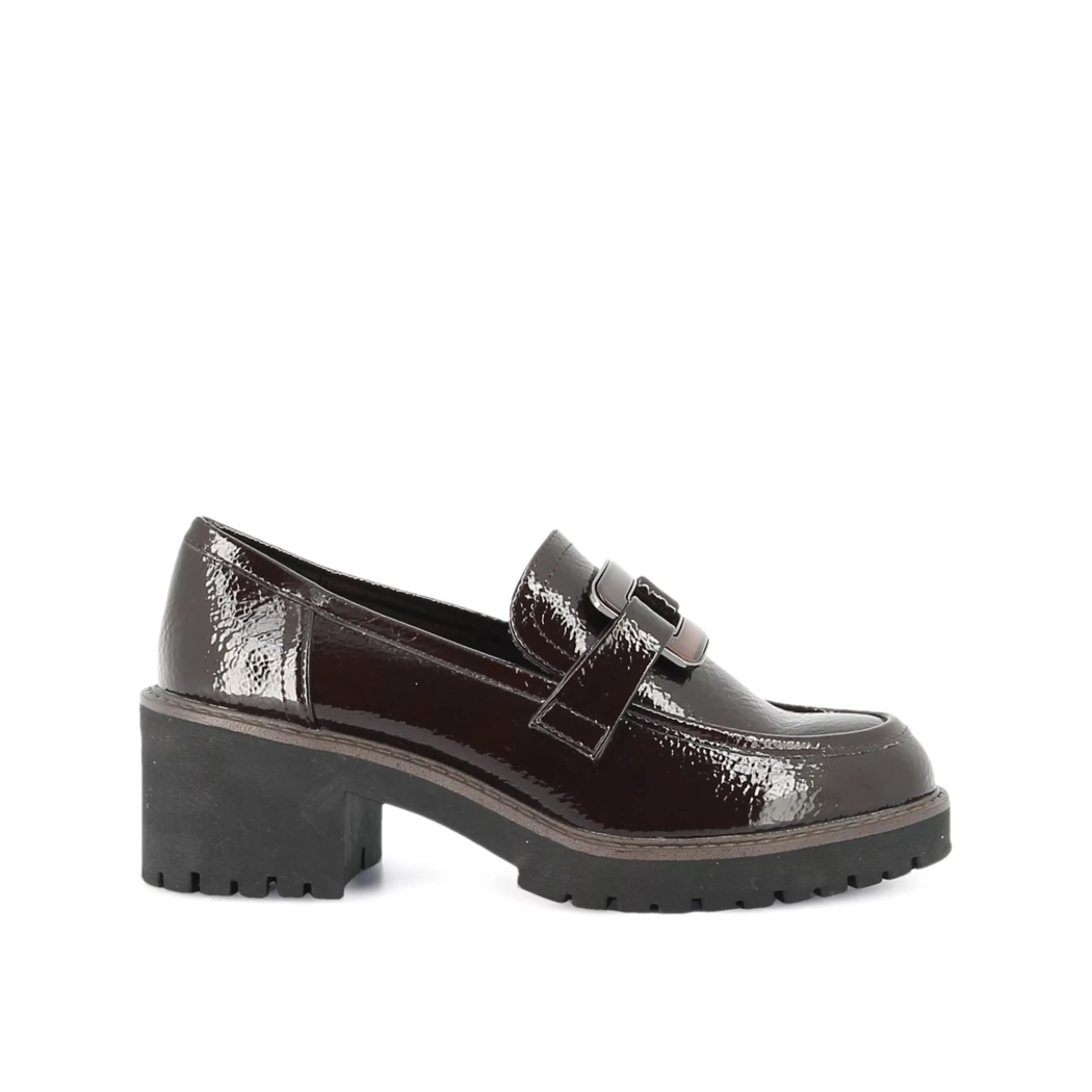 Image (2) de la chaussures Marco Tozzi - Mocassins Marron en Cuir synthétique