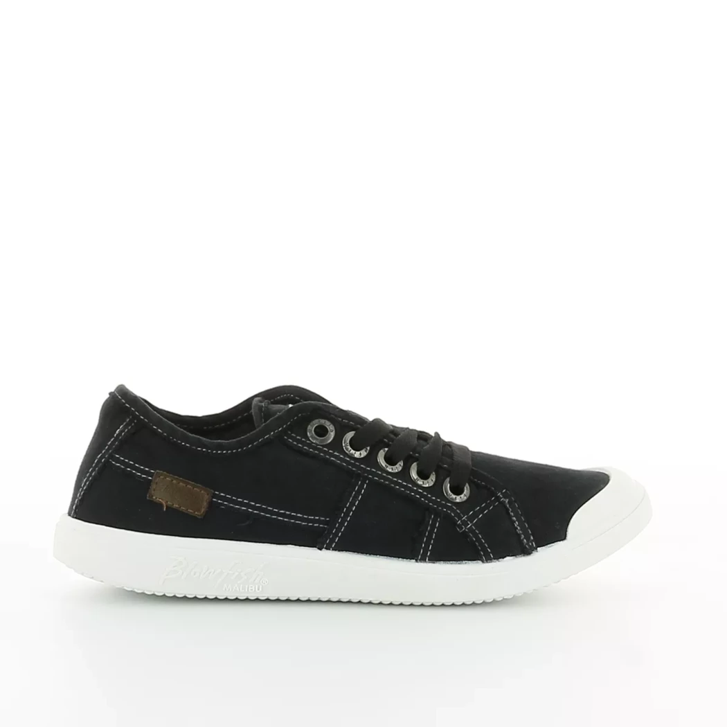 Image (2) de la chaussures Blowfish - Chaussures à lacets Noir en Textile