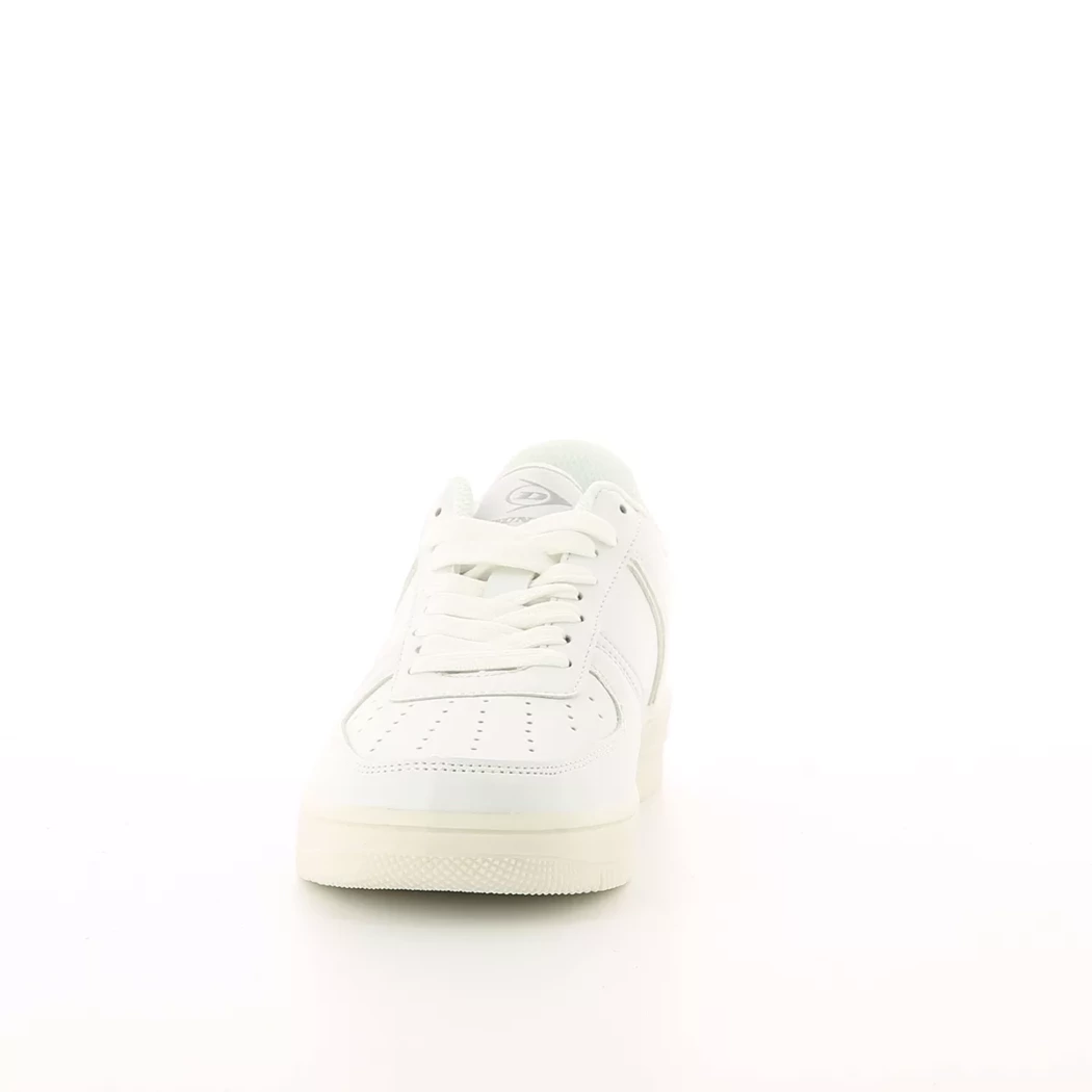 Image (5) de la chaussures Dunlop - Baskets Blanc en Cuir synthétique