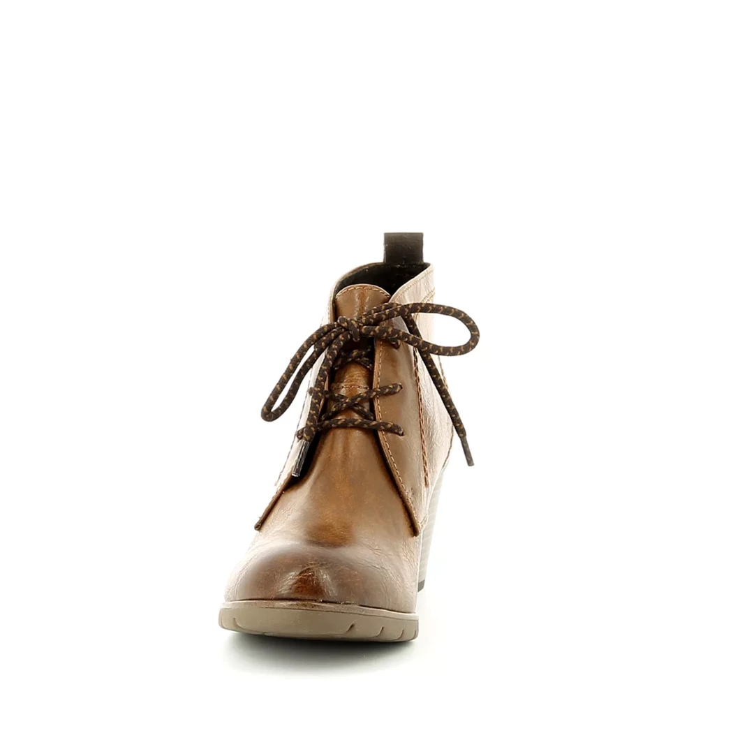 Image (5) de la chaussures Marco Tozzi - Bottines Cuir naturel / Cognac en Cuir synthétique