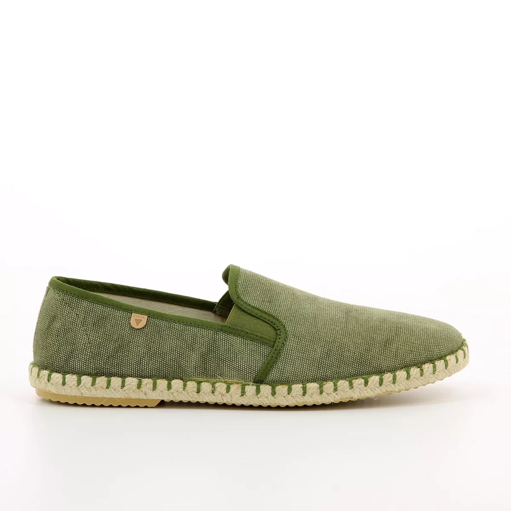 Image (2) de la chaussures Verbenas - Espadrilles Vert en Textile