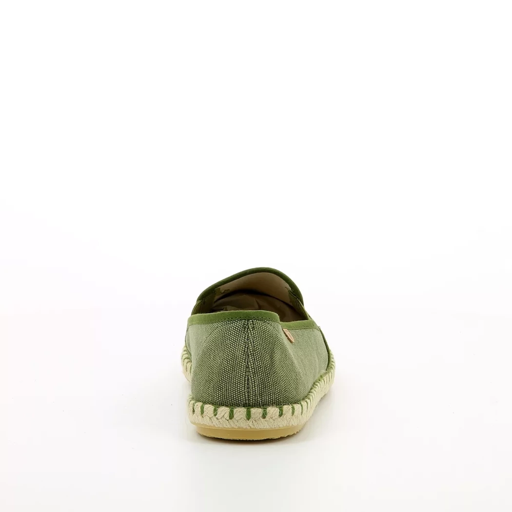 Image (3) de la chaussures Verbenas - Espadrilles Vert en Textile