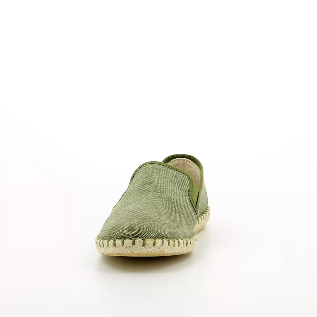 Image (5) de la chaussures Verbenas - Espadrilles Vert en Textile
