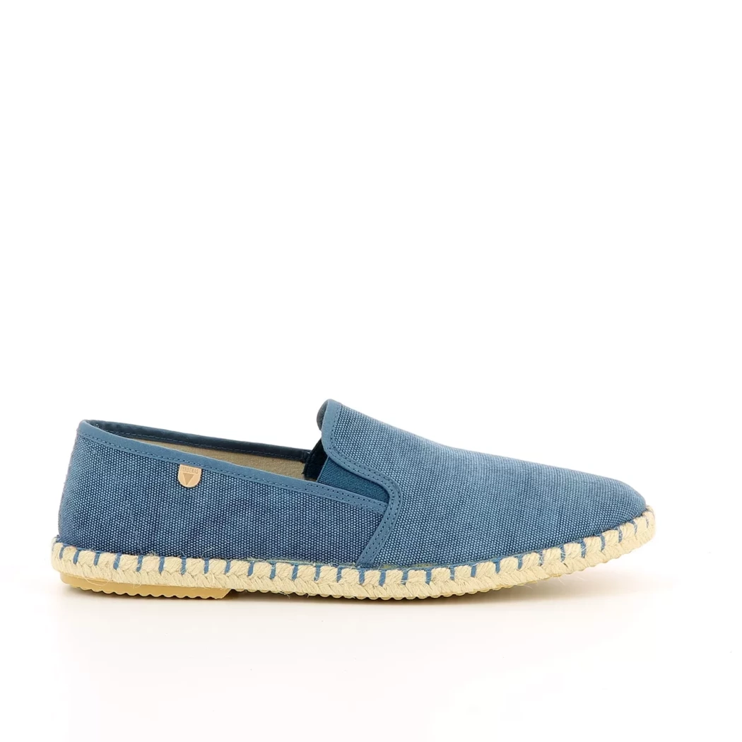 Image (2) de la chaussures Verbenas - Espadrilles Bleu en Textile