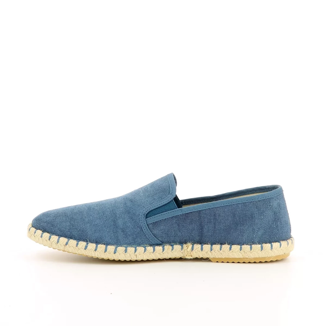 Image (4) de la chaussures Verbenas - Espadrilles Bleu en Textile