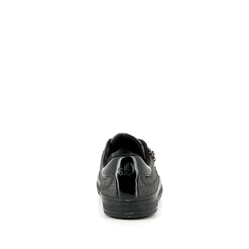 Image (3) de la chaussures S.Oliver - Baskets Noir en Cuir synthétique