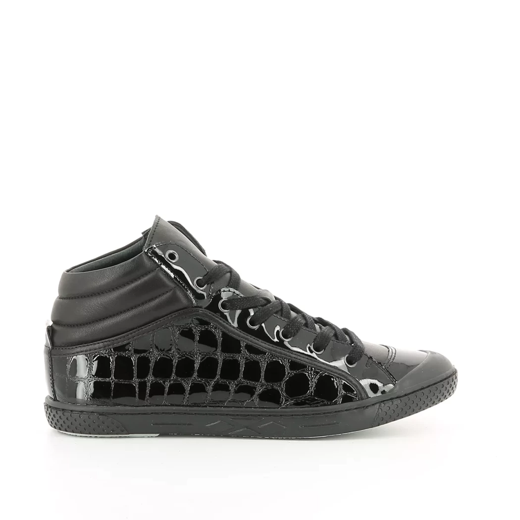 Image (2) de la chaussures Cypres - Bottines Noir en Cuir vernis
