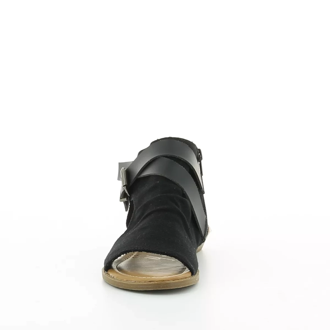Image (5) de la chaussures Blowfish - Sandales et Nu-Pieds Noir en Cuir synthétique