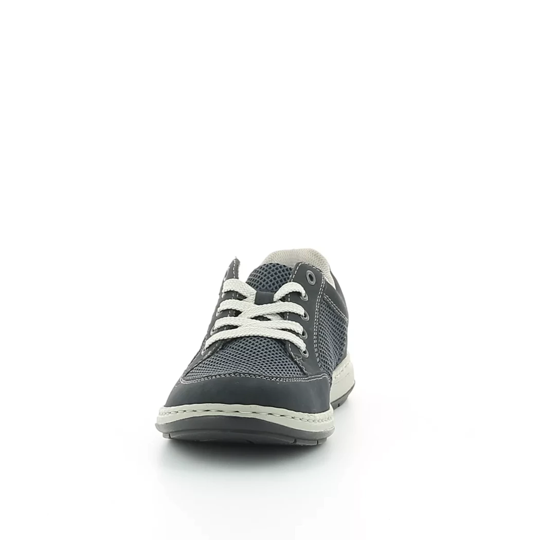 Image (5) de la chaussures Rieker - Chaussures à lacets Bleu en Cuir synthétique