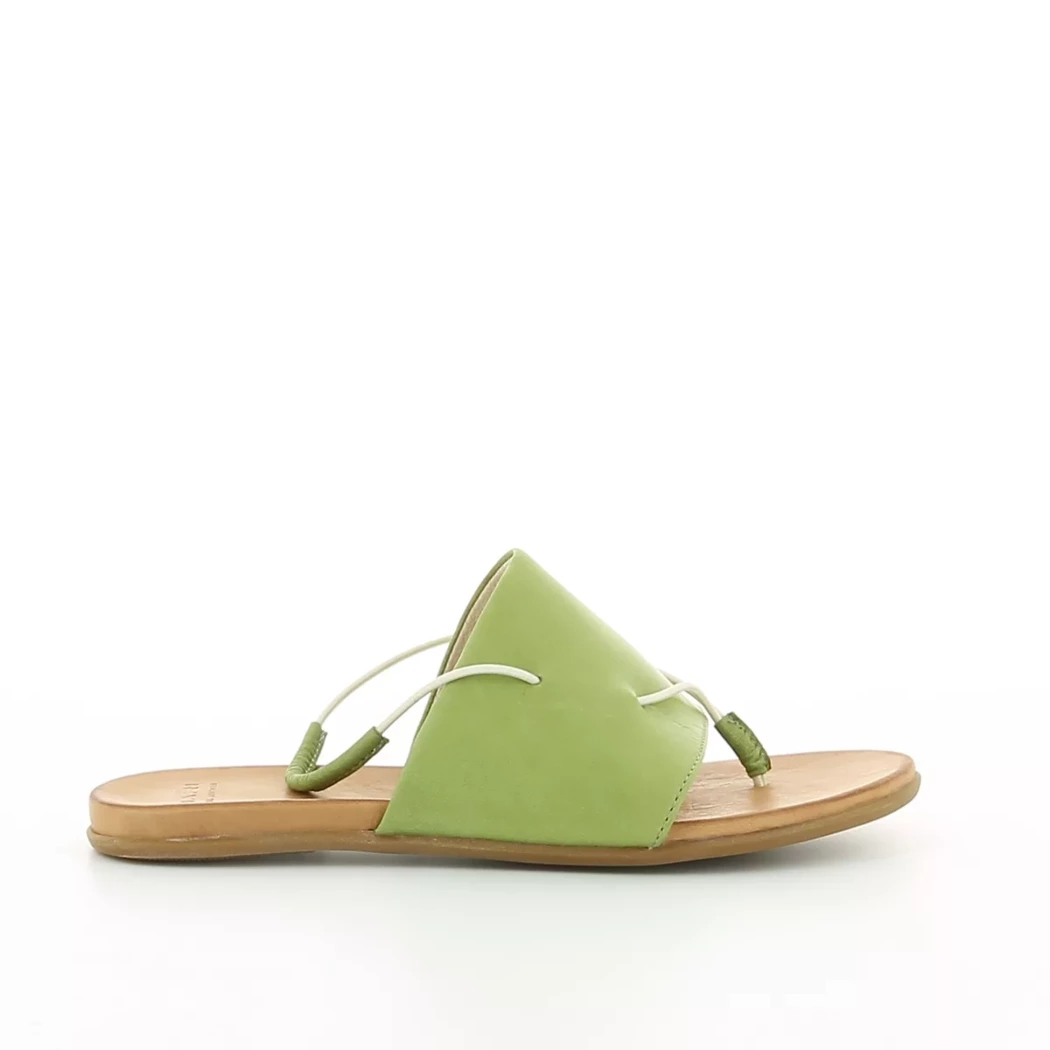 Image (2) de la chaussures Bari - Sandales et Nu-Pieds Vert en Cuir