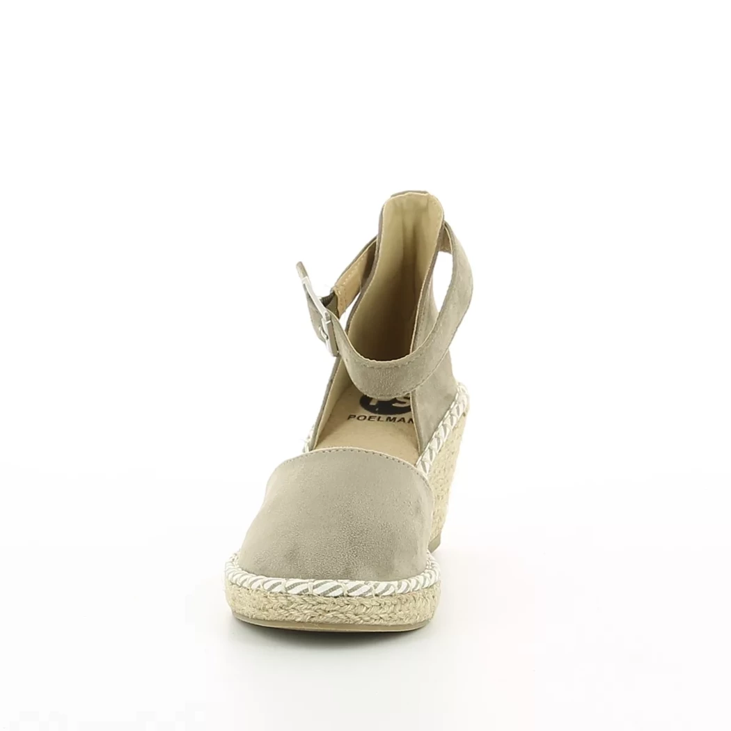 Image (5) de la chaussures Poelman - Escarpins Vert en Cuir synthétique
