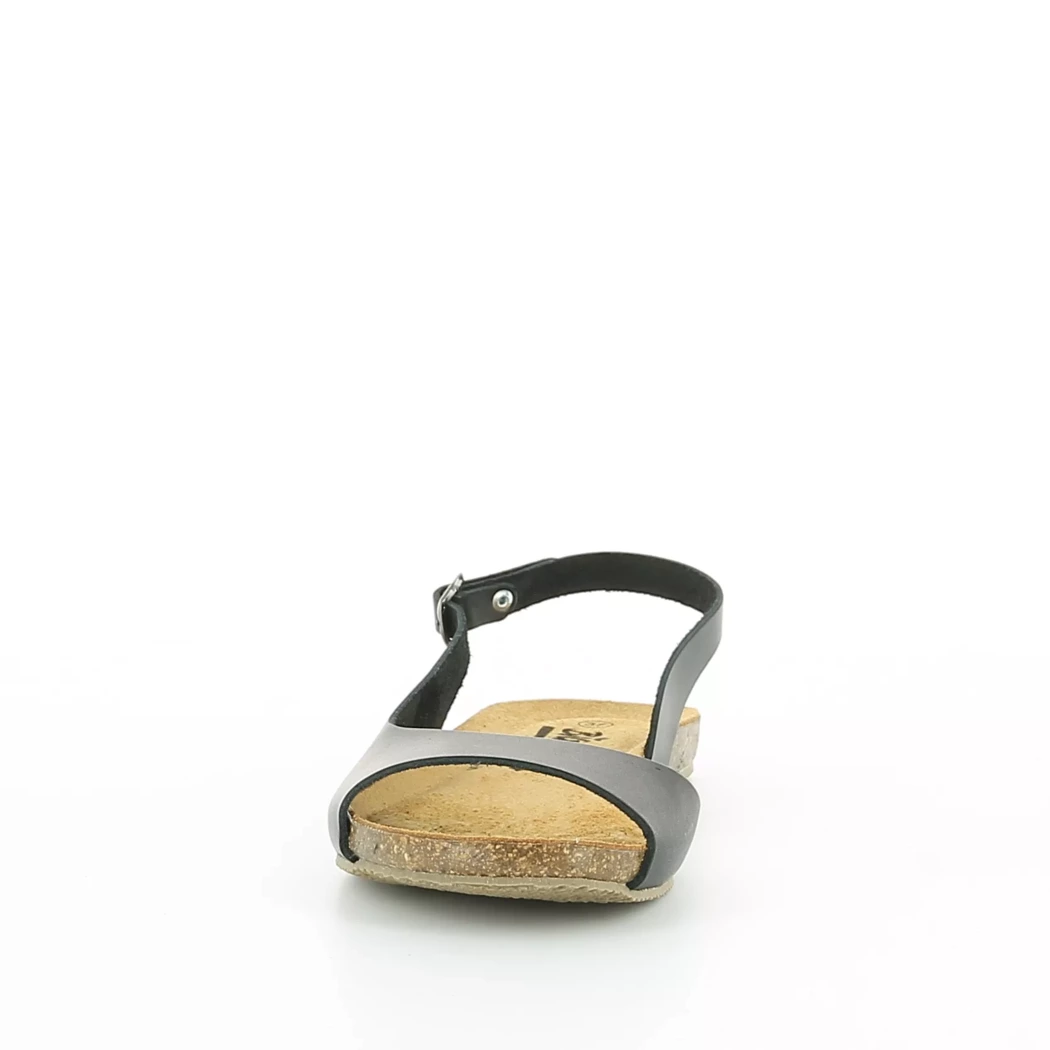 Image (5) de la chaussures Big Leaf - Sandales et Nu-Pieds Noir en Cuir