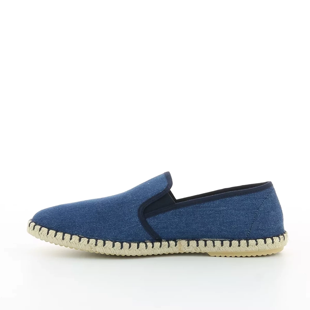 Image (4) de la chaussures Verbenas - Espadrilles Bleu en Textile