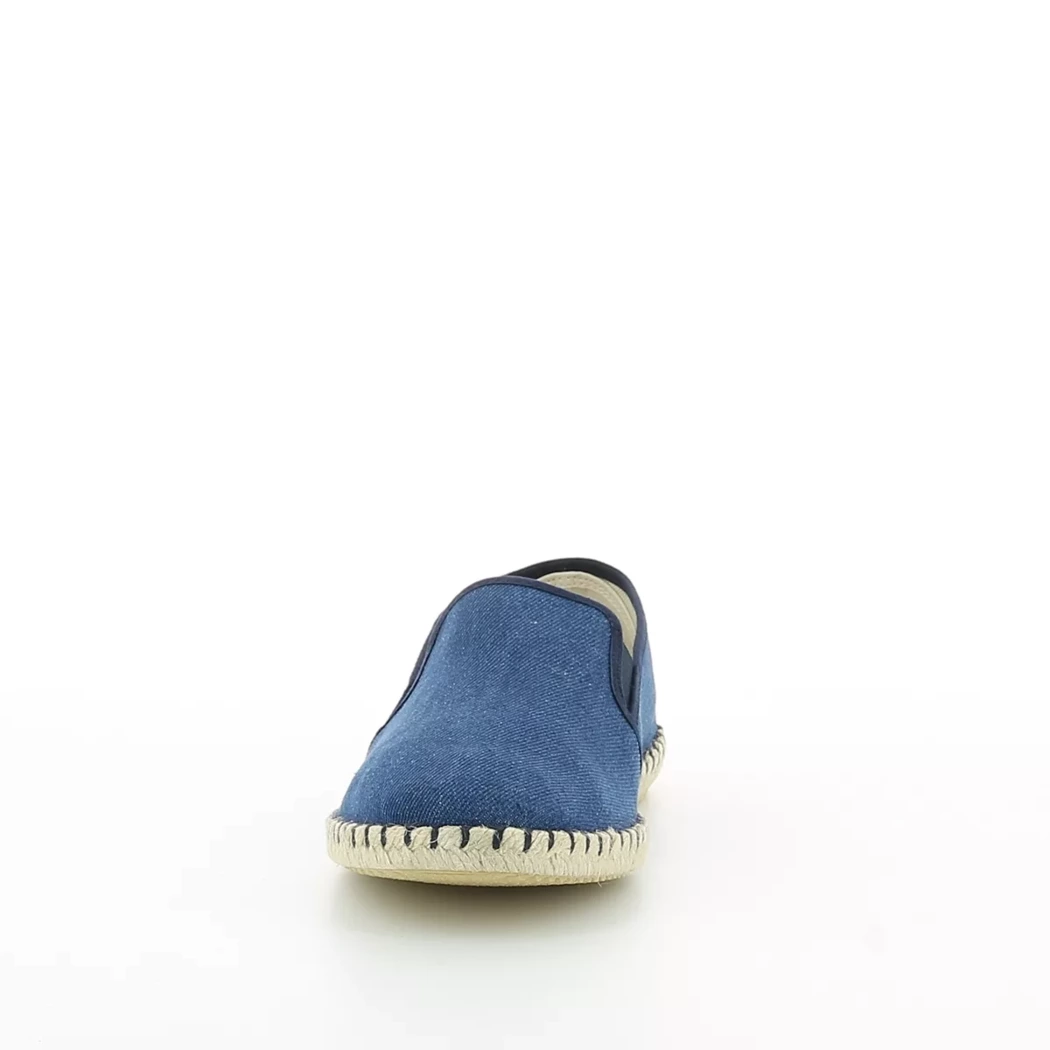 Image (5) de la chaussures Verbenas - Espadrilles Bleu en Textile