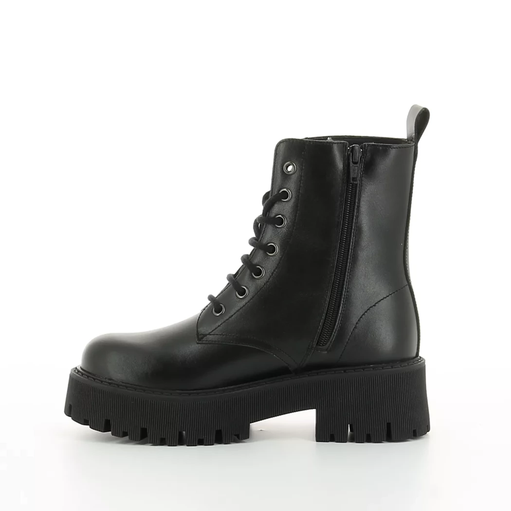 Image (4) de la chaussures Hee - Bottines Noir en Cuir