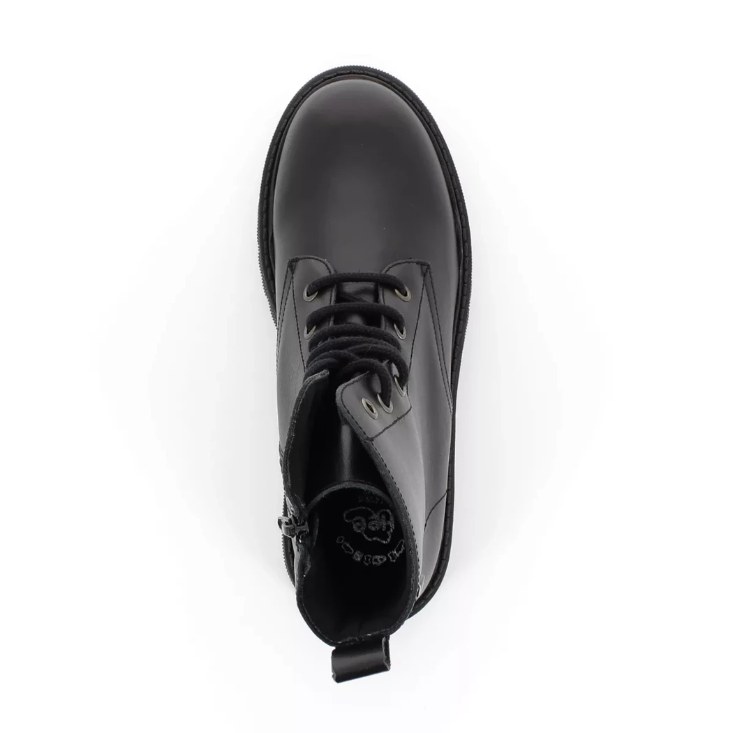 Image (6) de la chaussures Hee - Bottines Noir en Cuir