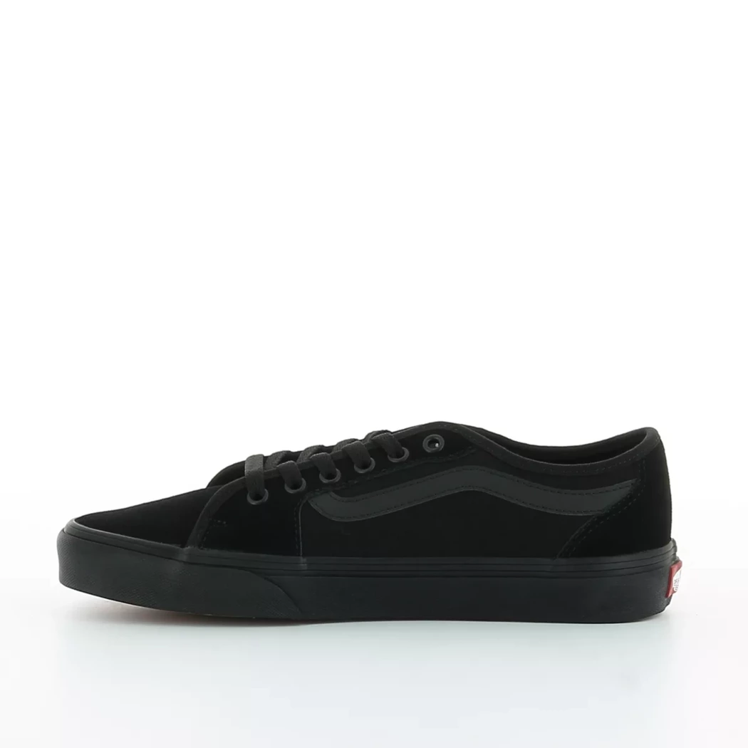 Image (4) de la chaussures Vans - Baskets Noir en Cuir nubuck