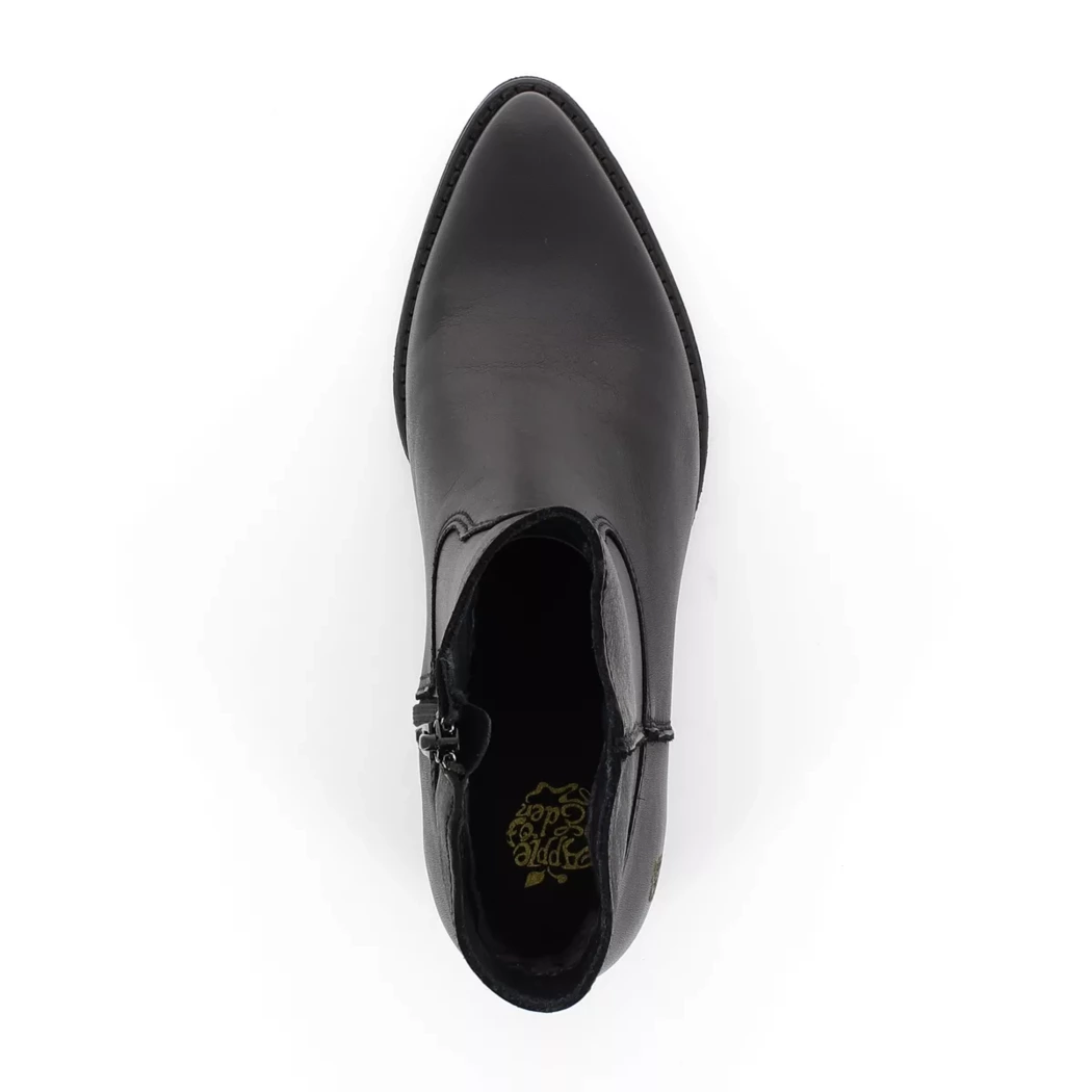 Image (6) de la chaussures Apple of Eden - Bottes Noir en Cuir