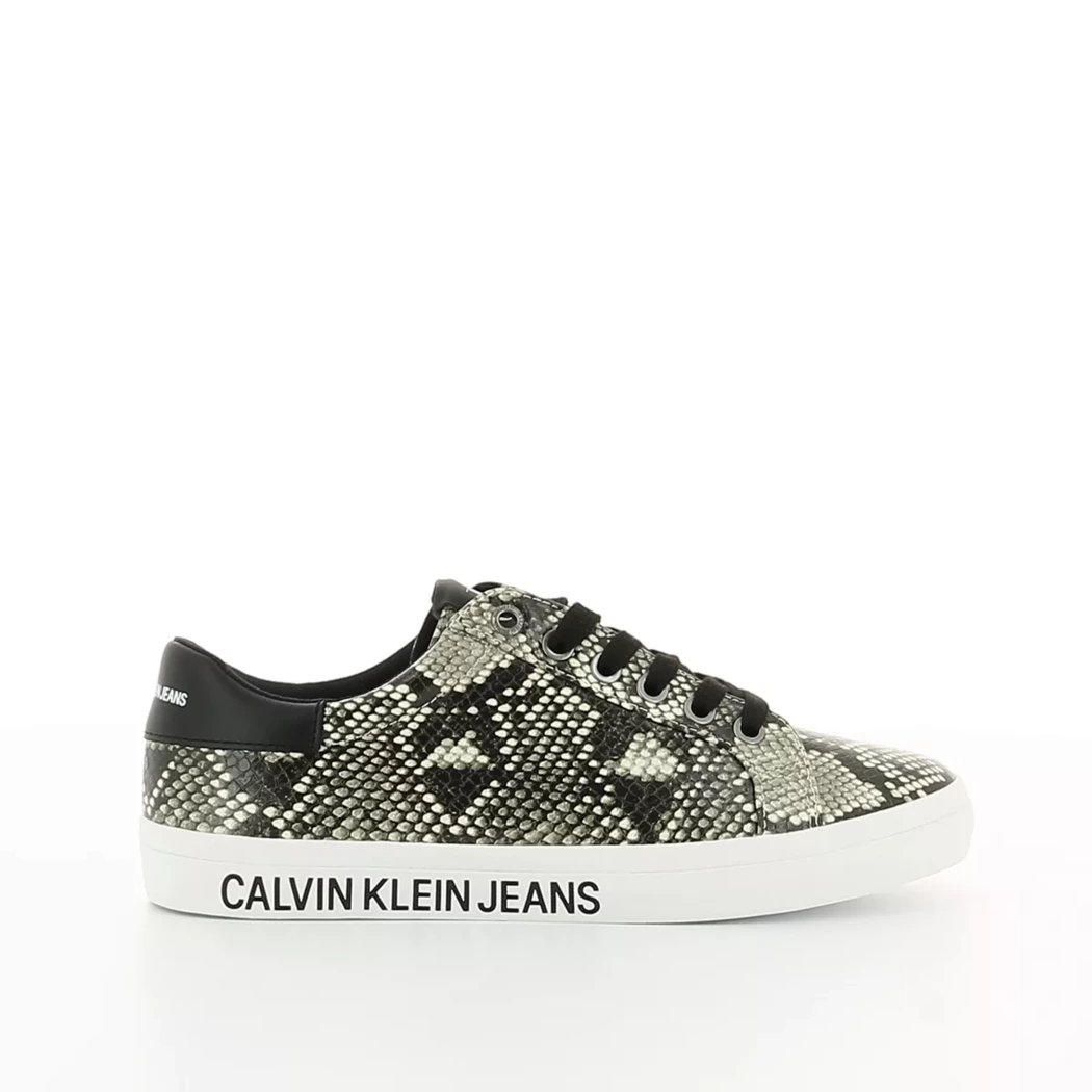 Image (2) de la chaussures Calvin Klein - Baskets Gris en Cuir synthétique