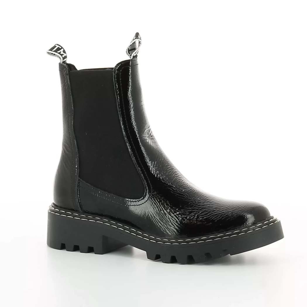 Image (1) de la chaussures Tamaris - Boots Noir en Cuir vernis