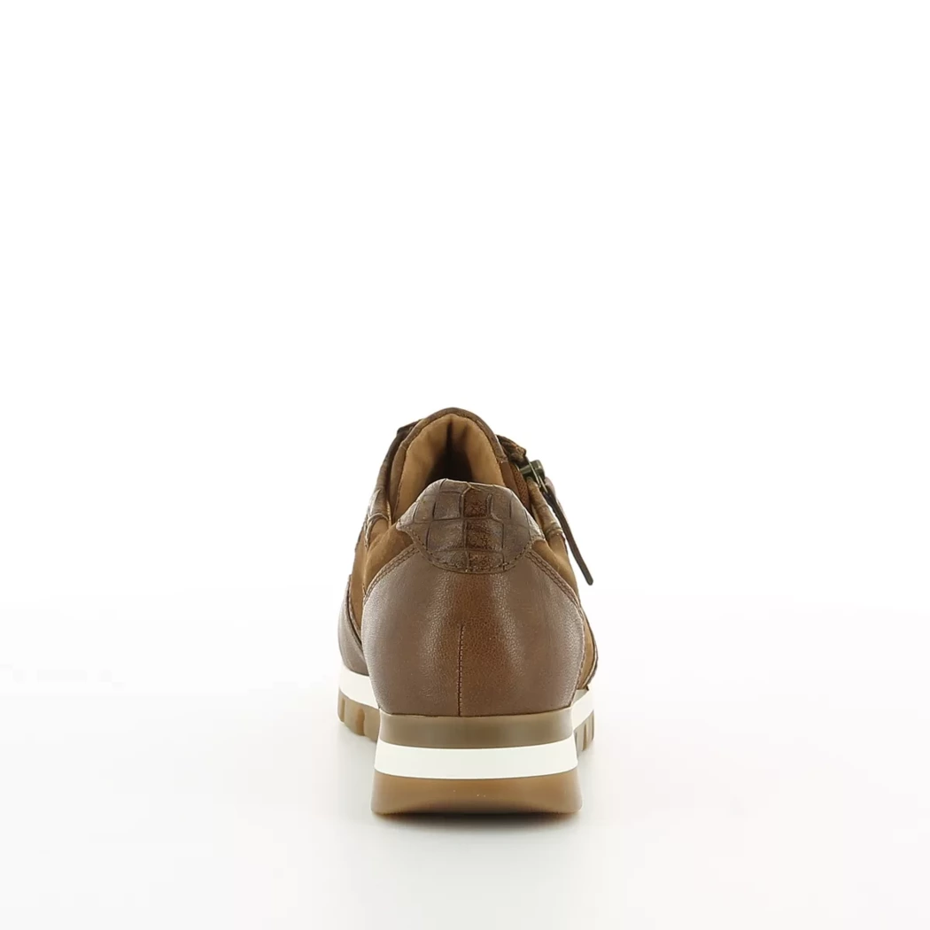 Image (3) de la chaussures Gabor - Baskets Cuir naturel / Cognac en Multi-Matières