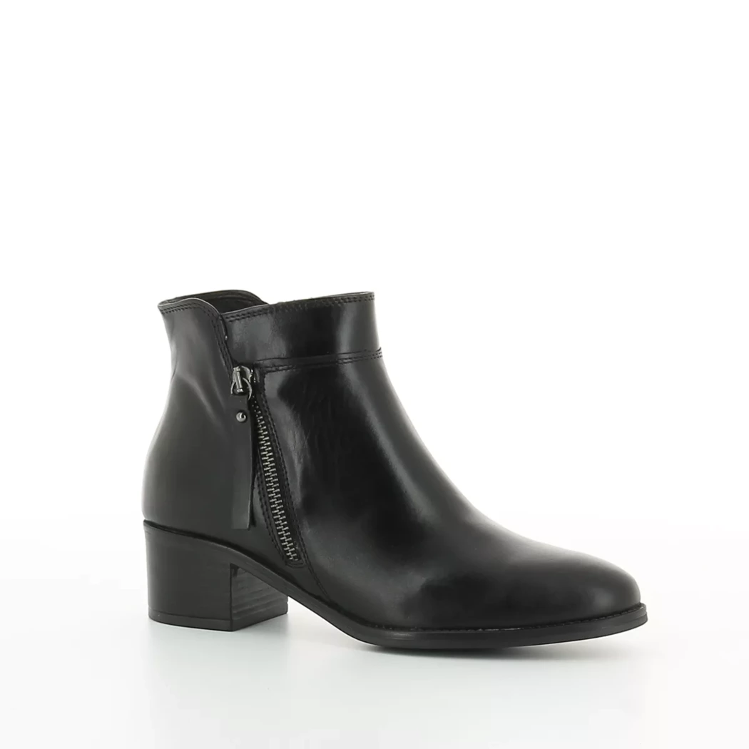 Image (1) de la chaussures Rizzoli - Boots Noir en Cuir