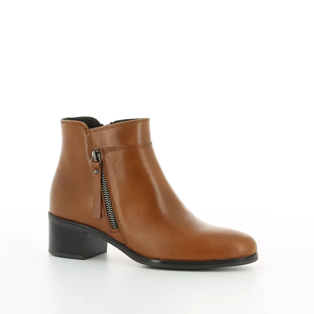 Image (1) de la chaussures Rizzoli - Boots Cuir naturel / Cognac en Cuir