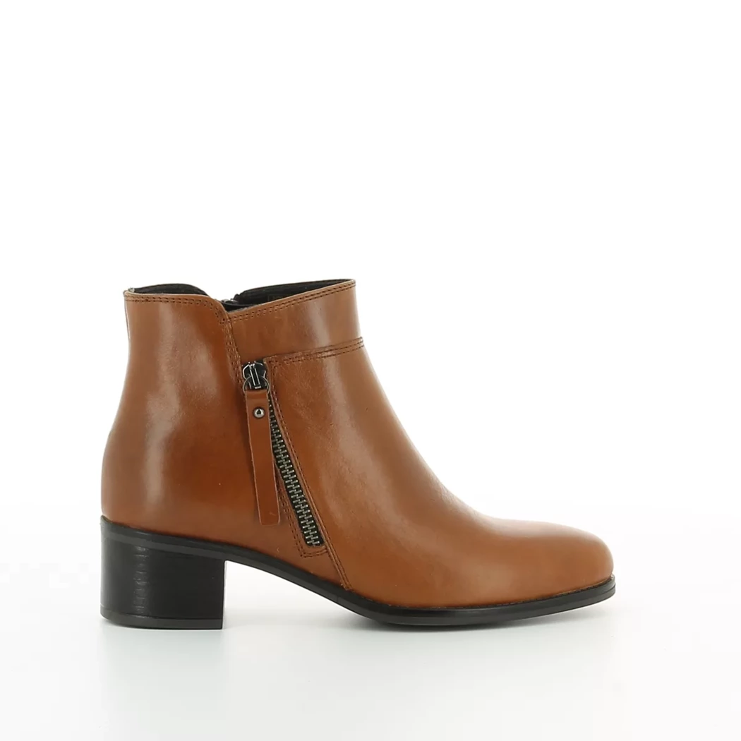 Image (2) de la chaussures Rizzoli - Boots Cuir naturel / Cognac en Cuir