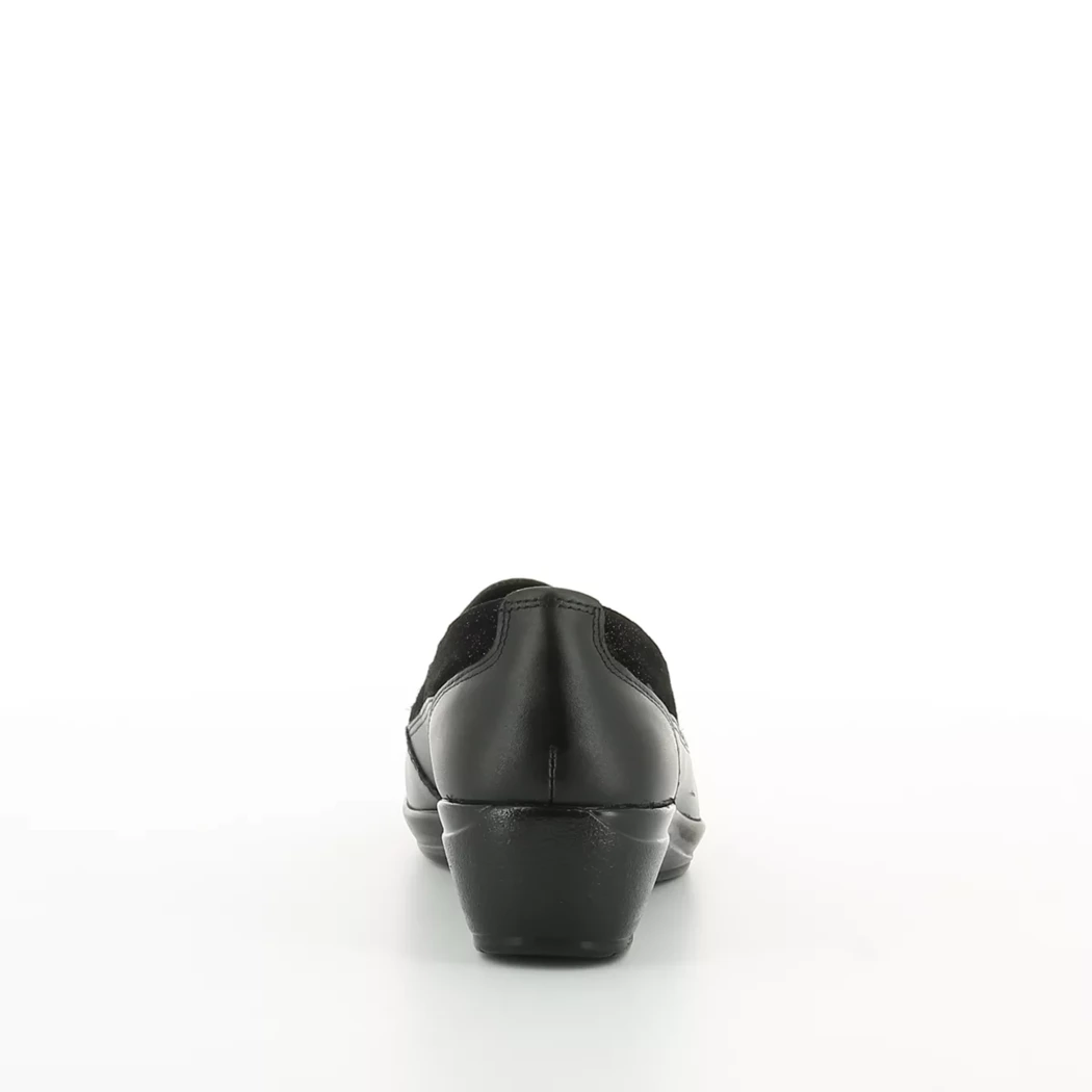 Image (3) de la chaussures Papaya - Mocassins Noir en Cuir