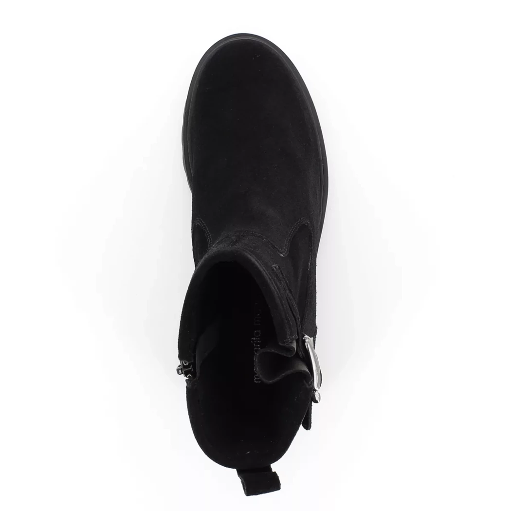 Image (6) de la chaussures margarita mariotti - Boots Noir en Cuir nubuck