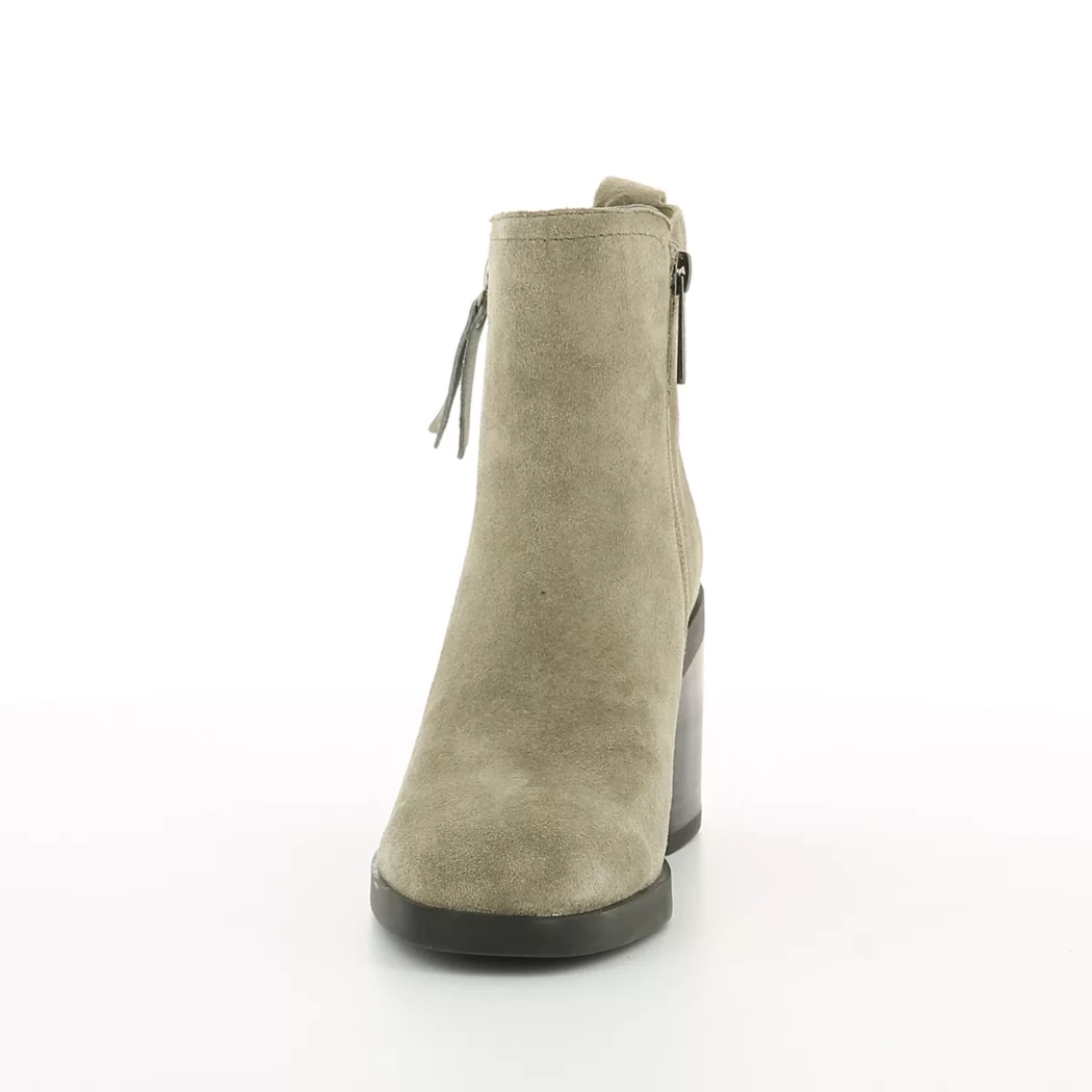 Image (5) de la chaussures Carmela - Boots Taupe en Cuir nubuck