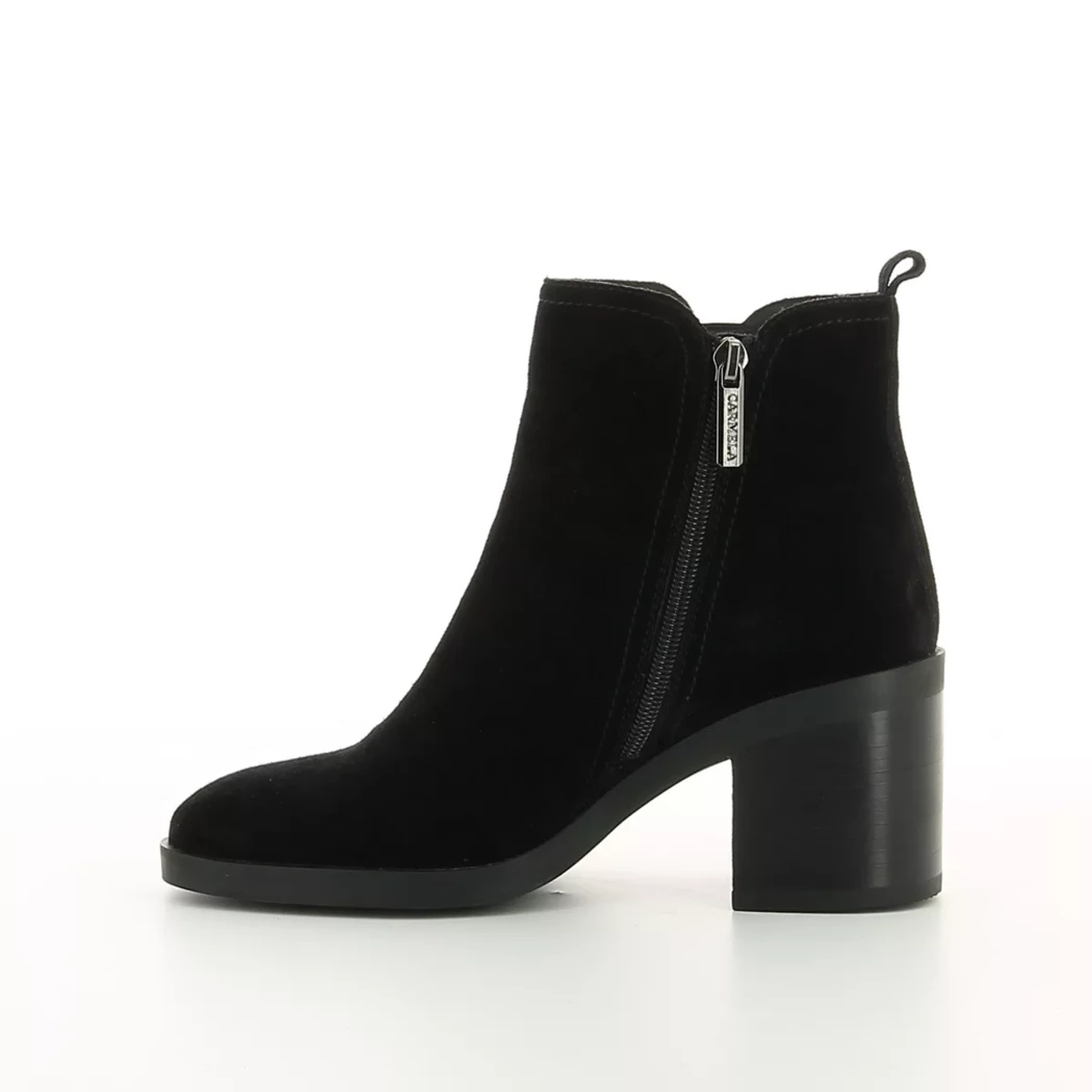 Image (4) de la chaussures Carmela - Boots Noir en Cuir nubuck