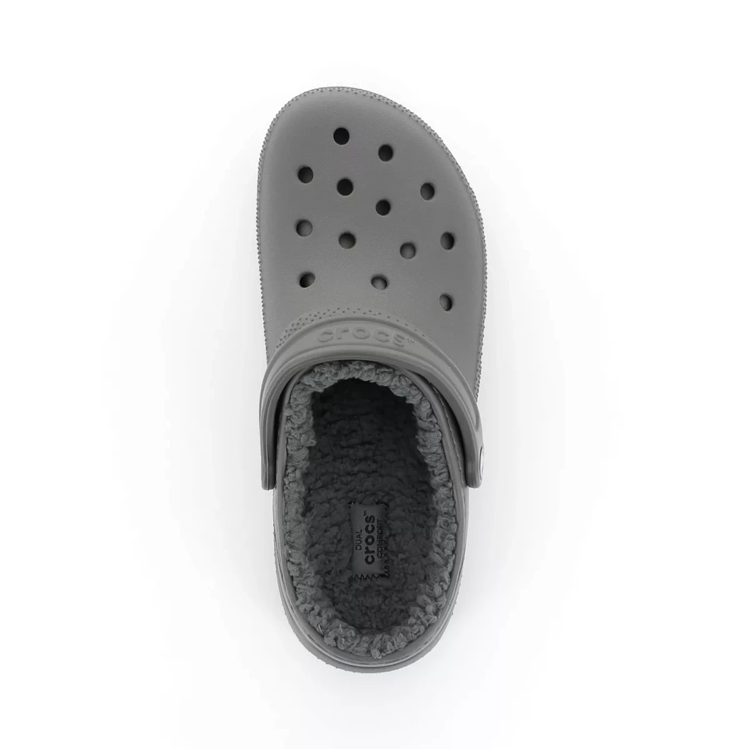 Image (6) de la chaussures Crocs - Mules et Sabots Gris en Caoutchouc