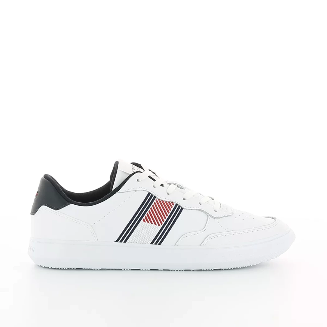 Image (2) de la chaussures Tommy Hilfiger - Baskets Blanc en Cuir