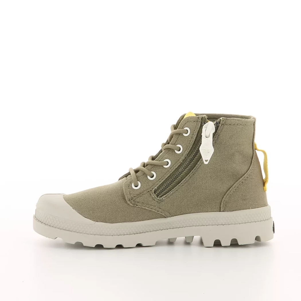 Image (4) de la chaussures Palladium - Bottines Vert en Textile