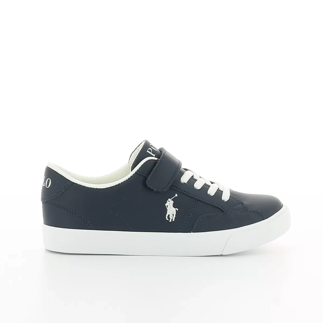 Image (2) de la chaussures Ralph Lauren - Baskets Bleu en Cuir synthétique Image (2) de la chaussures Ralph Lauren - Baskets Bleu en Cuir synthétique