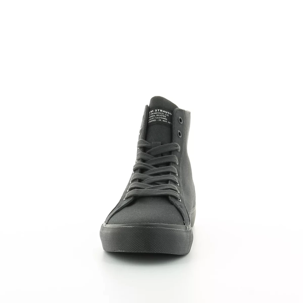 Image (5) de la chaussures Levi's - Baskets Noir en Textile