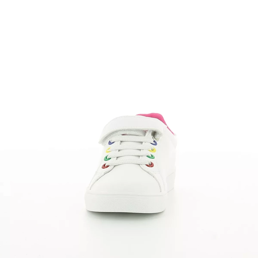 Image (5) de la chaussures Benetton - Baskets Blanc en Cuir synthétique