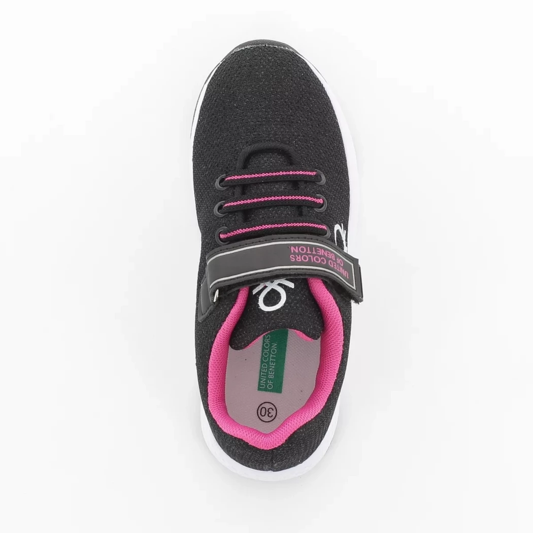 Image (6) de la chaussures Benetton - Baskets Noir en Nylon